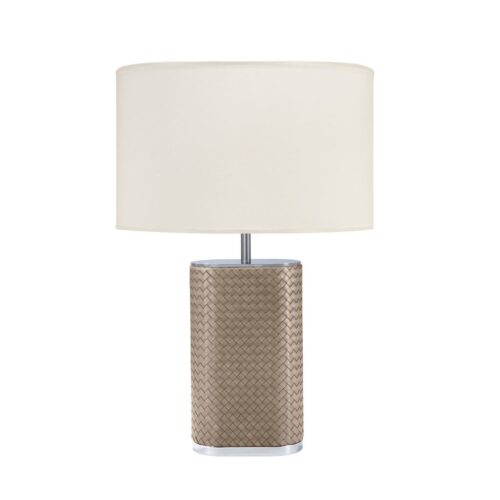 HANDWOVEN TABLE LAMP - LIVIA